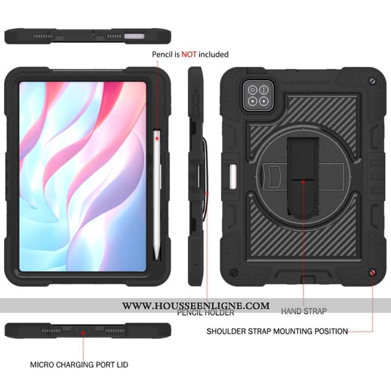 Coque Xiaomi Pad 7 / 7 Pro Ultra Résistante avec Support et Bandoulière