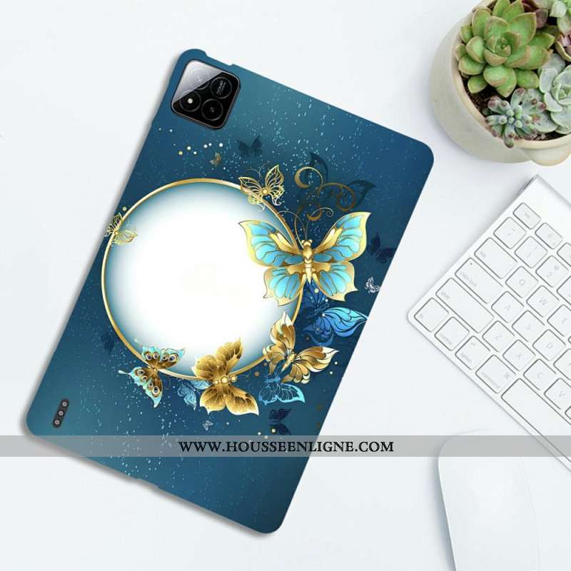 Coque Xiaomi Pad 7 / Pad 7 Pro Couronne de Papillons