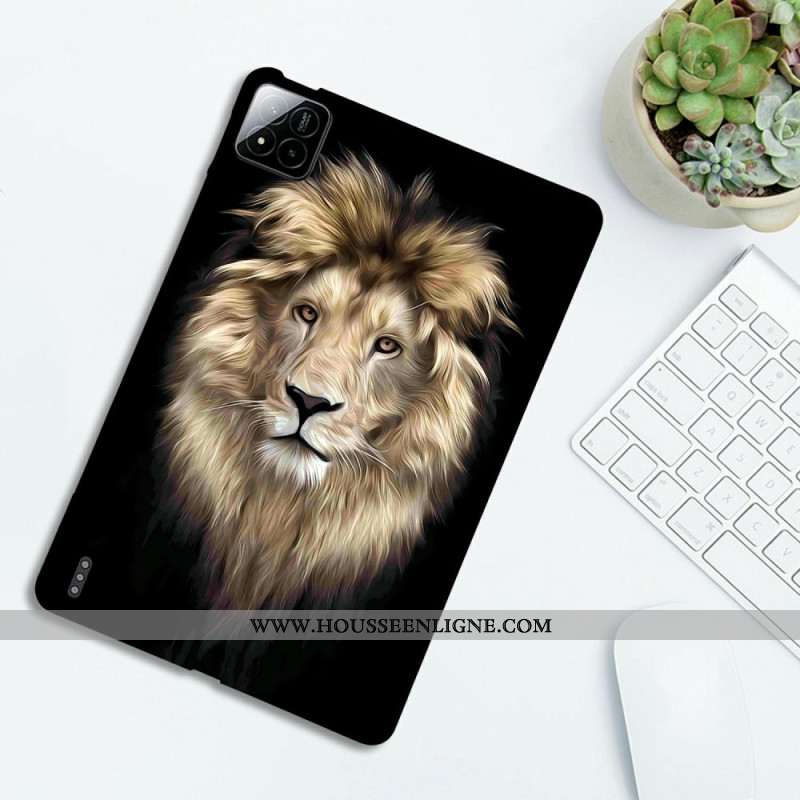 Coque Xiaomi Pad 7 / Pad 7 Pro Motif Lion