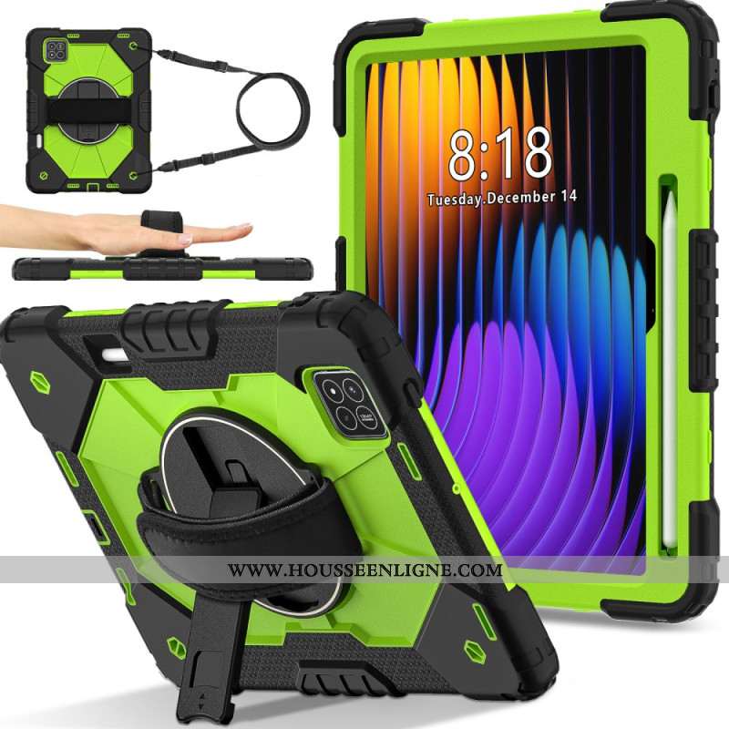 Coque Xiaomi Pad 7 / Pad 7 Pro Protection Complète avec bandoulière