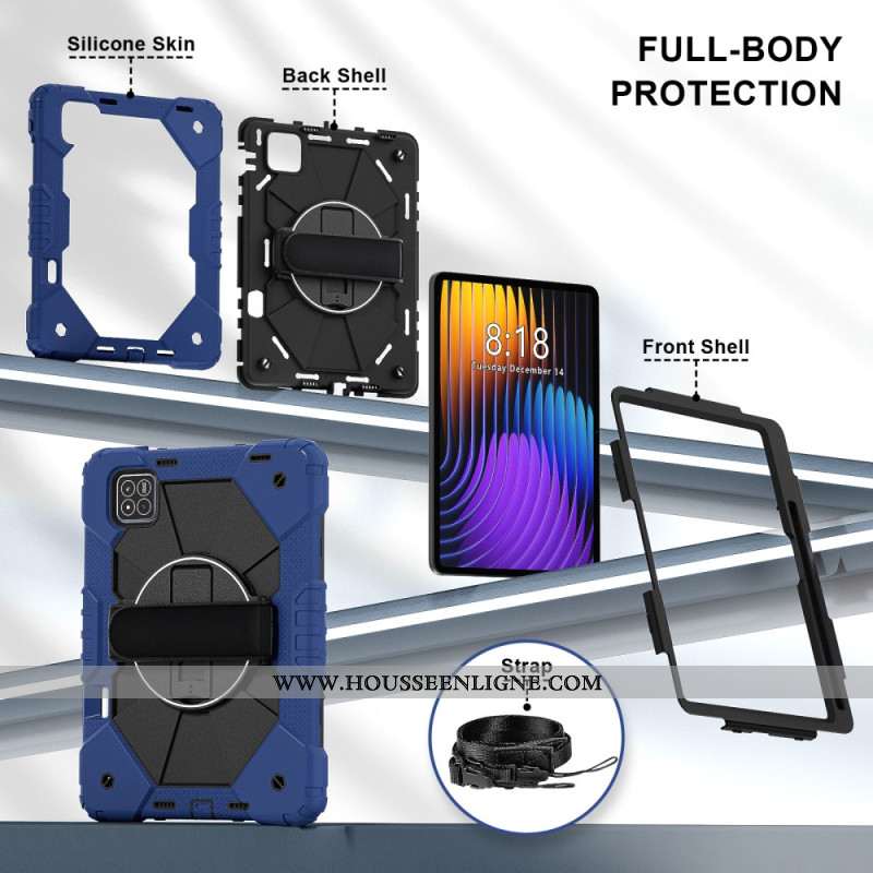 Coque Xiaomi Pad 7 / Pad 7 Pro Protection Complète avec bandoulière