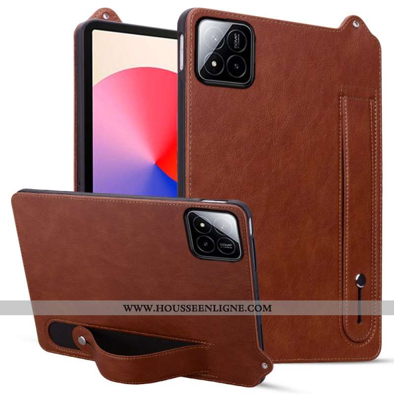 Coque Xiaomi Pad 7 / Pad 7 Pro Simili Cuir avec Sangle-Support