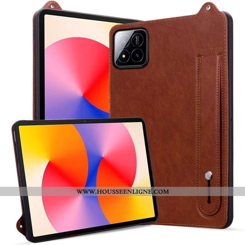 Coque Xiaomi Pad 7 / Pad 7 Pro Simili Cuir avec Sangle-Support