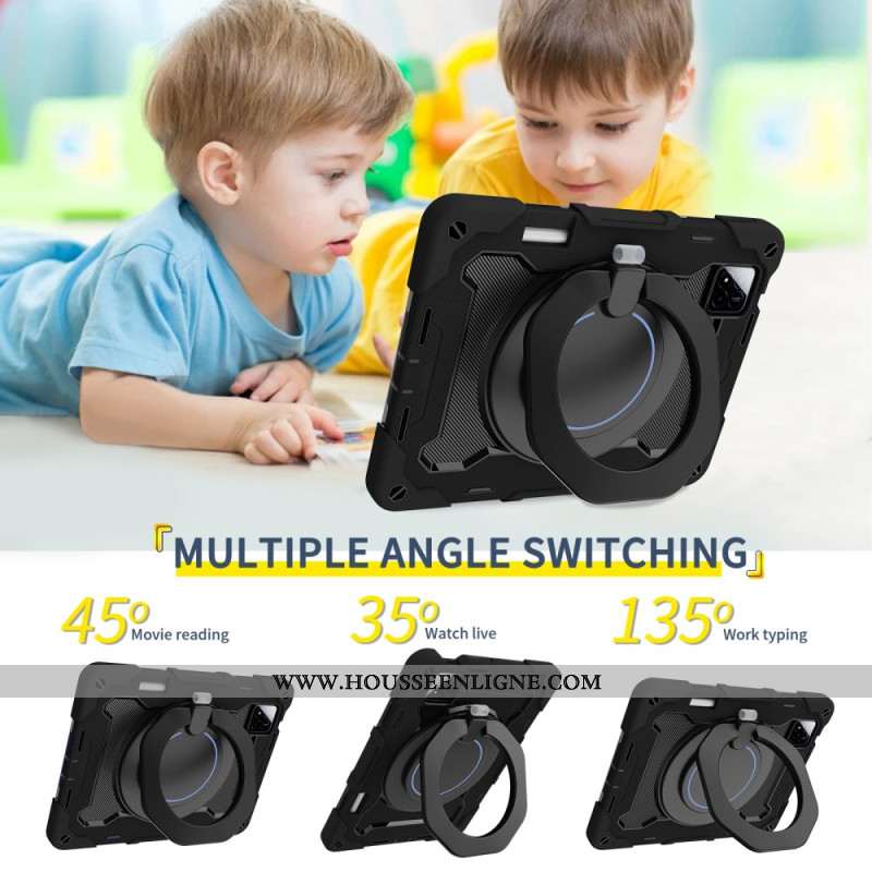 Coque Xiaomi Pad 7 / Pad 7 Pro Ultra Résistante avec Anneau-Support