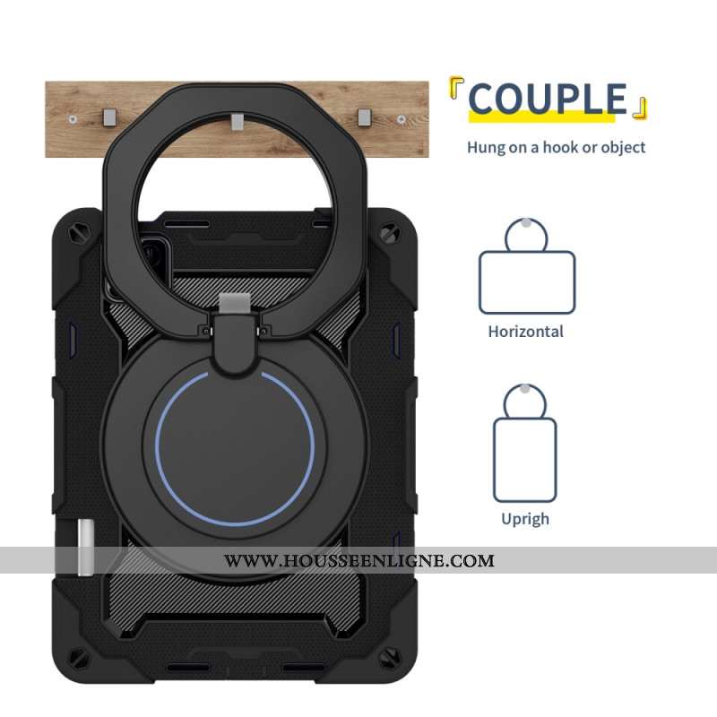 Coque Xiaomi Pad 7 / Pad 7 Pro Ultra Résistante avec Anneau-Support