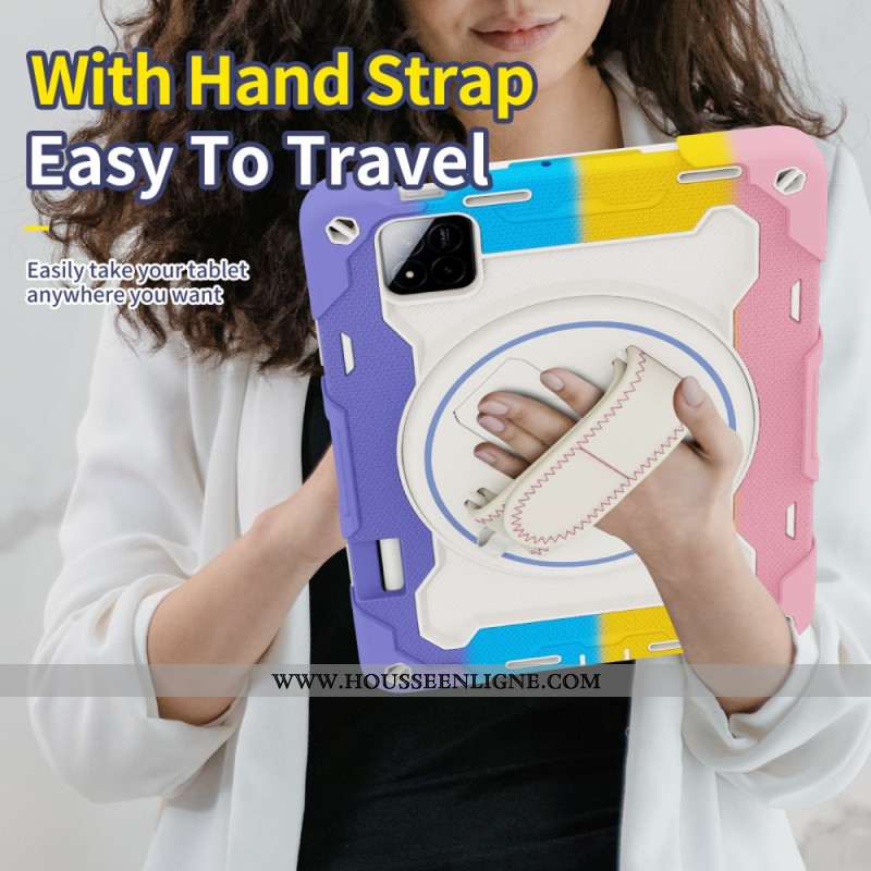 Coque Xiaomi Pad 7 / Pad 7 Pro Ultra Résistante avec Sangle et Support