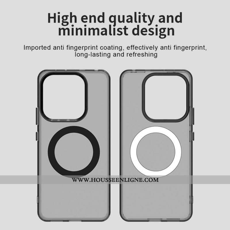 Coque Xiaomi Redmi Note 14 4G Compatible MagSafe Teintée