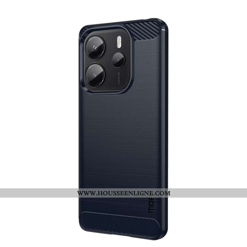 Coque Xiaomi Redmi Note 14 4G Fibre Carbone Brossée