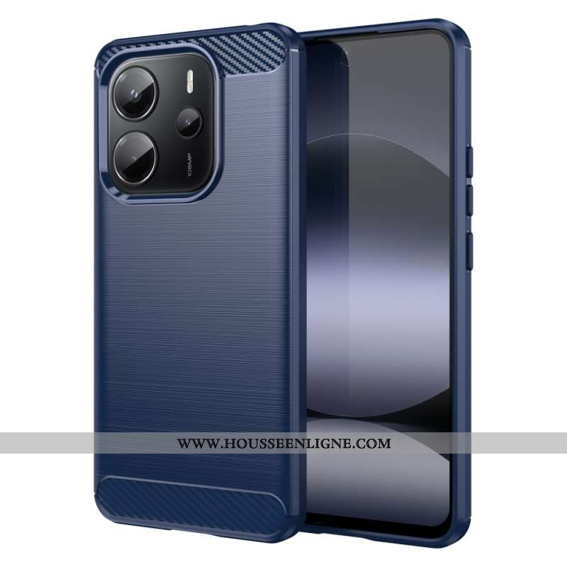 Coque Xiaomi Redmi Note 14 4G Fibre Carbone Brossée