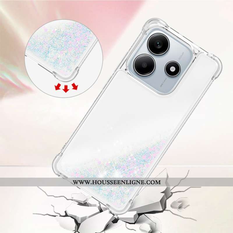 Coque Xiaomi Redmi Note 14 4G Paillettes