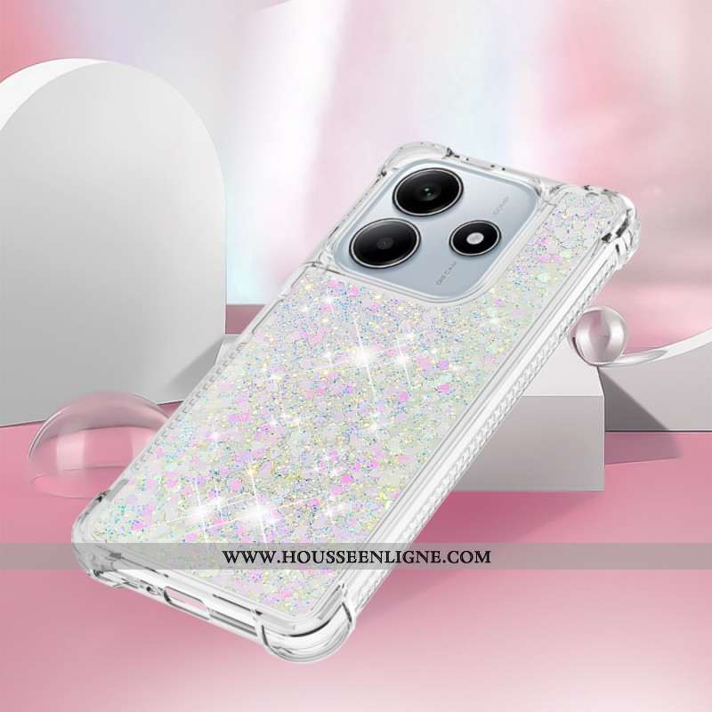 Coque Xiaomi Redmi Note 14 4G Paillettes