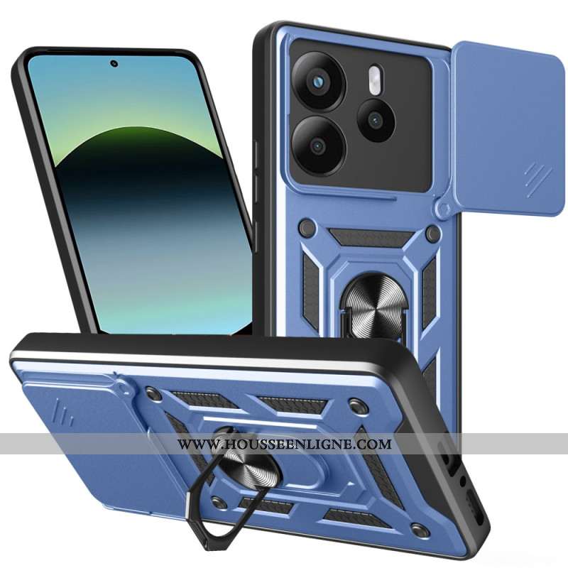 Coque Xiaomi Redmi Note 14 4G Protection Coulissante pour Caméra