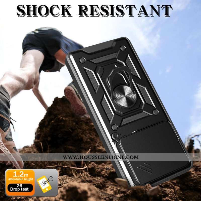 Coque Xiaomi Redmi Note 14 4G Protection Coulissante pour Caméra