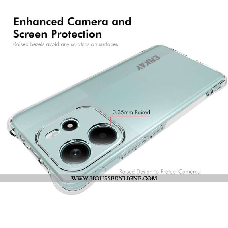 Coque Xiaomi Redmi Note 14 4G Transparente ENKAY