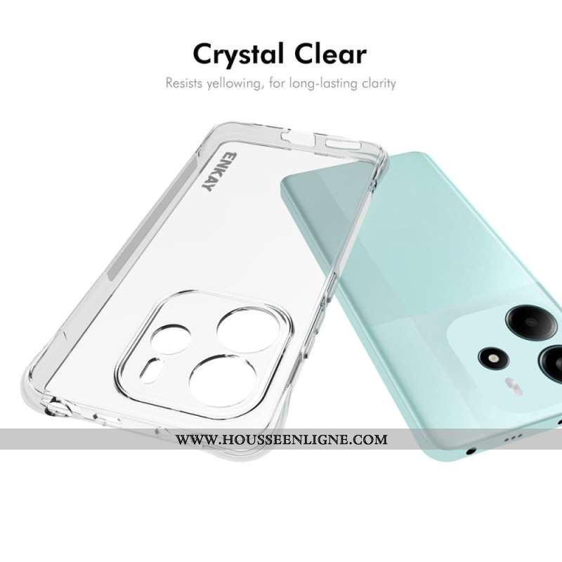Coque Xiaomi Redmi Note 14 4G Transparente ENKAY