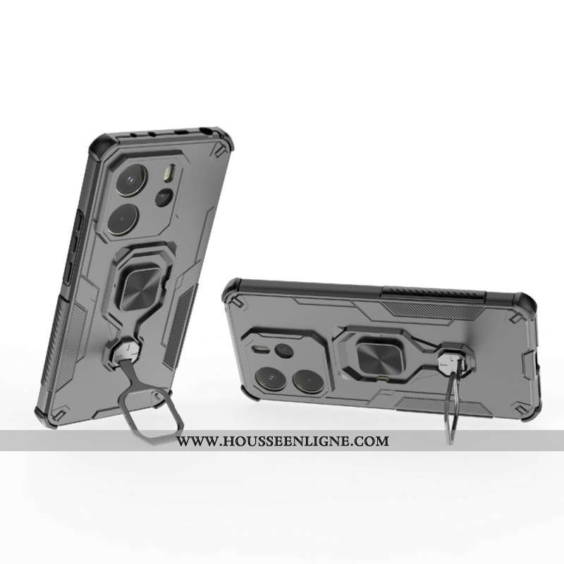 Coque Xiaomi Redmi Note 14 4G Ultra Résistante avec Support Rotatif