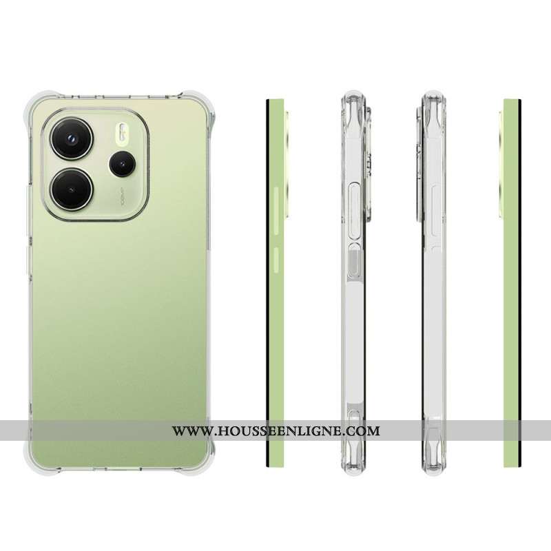 Coque Xiaomi Redmi Note 14 4G transparente Renforcés