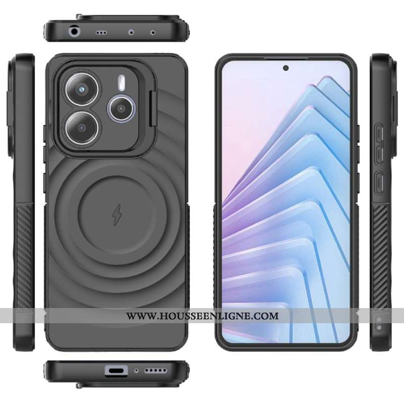 Coque Xiaomi Redmi Note 14 5G Compatible MagSafe Design Ondulé