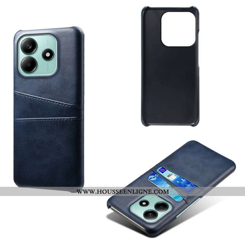 Coque Xiaomi Redmi Note 14 5G Effet Cuir Porte-Cartes