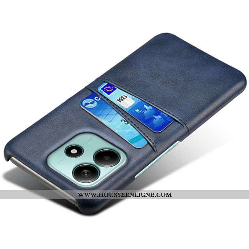 Coque Xiaomi Redmi Note 14 5G Effet Cuir Porte-Cartes