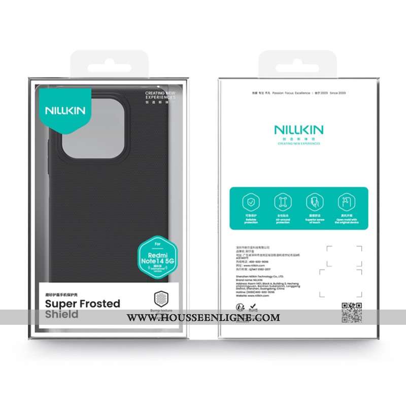 Coque Xiaomi Redmi Note 14 5G Frosted Shield NILLKIN