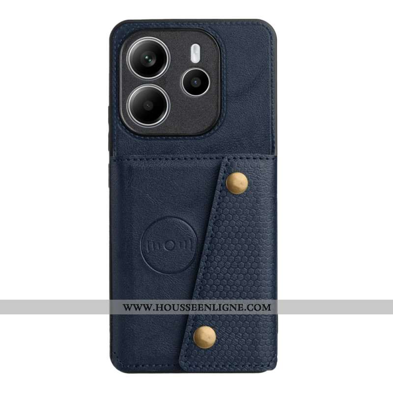 Coque Xiaomi Redmi Note 14 5G Porte-cartes et Support