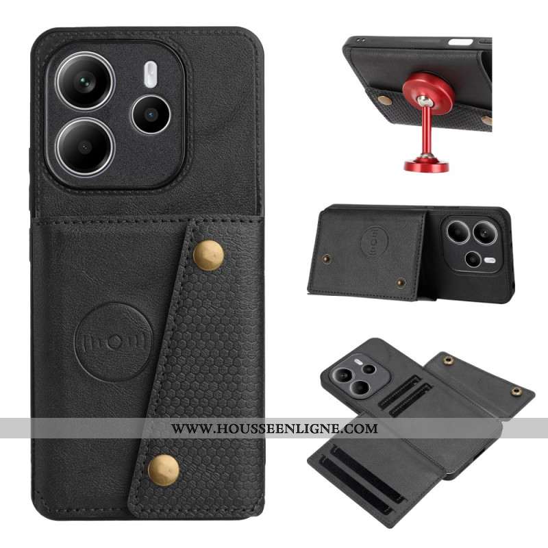 Coque Xiaomi Redmi Note 14 5G Porte-cartes et Support