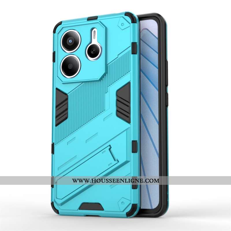 Coque Xiaomi Redmi Note 14 5G Support Amovible Deux Positions Mains Libres