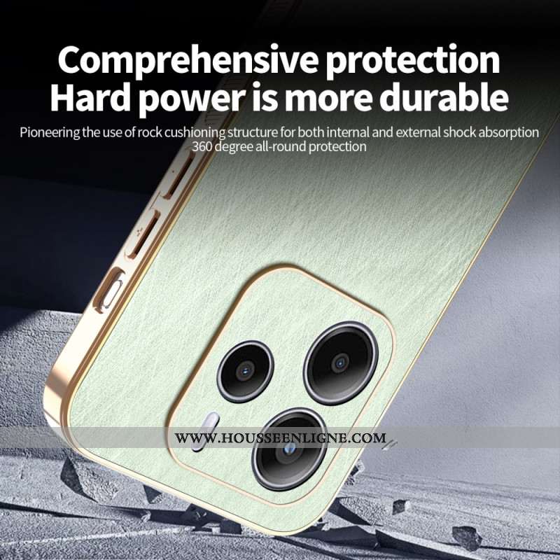 Coque Xiaomi Redmi Note 14 5G Texture Soyeuse AZNS