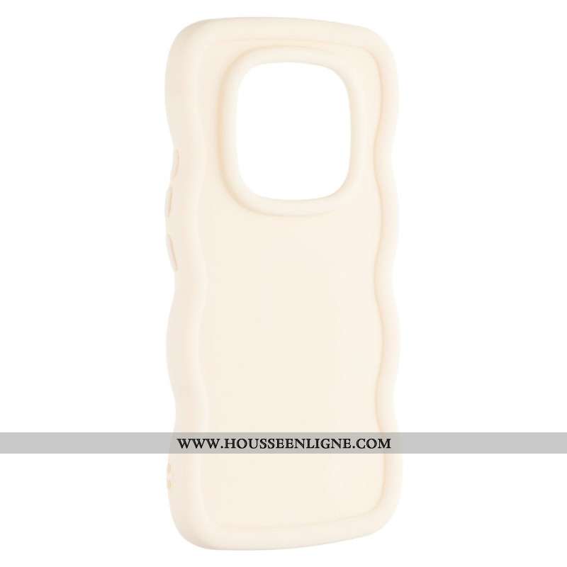 Coque Xiaomi Redmi Note 14 Pro 4G Bords Ondulés