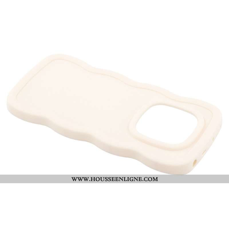 Coque Xiaomi Redmi Note 14 Pro 4G Bords Ondulés