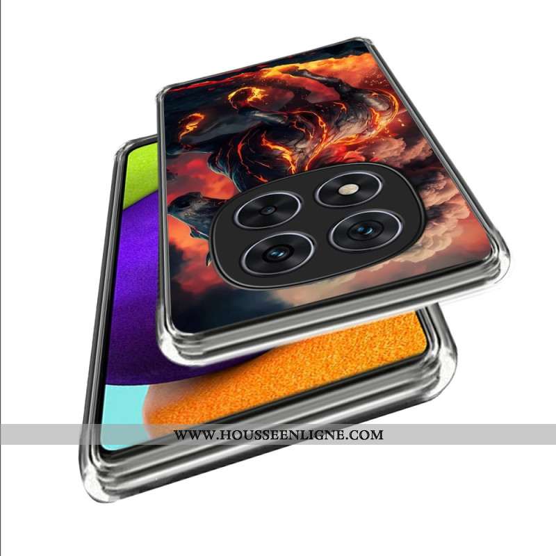 Coque Xiaomi Redmi Note 14 Pro 4G Cheval de Feu