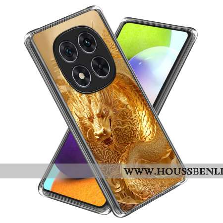 Coque Xiaomi Redmi Note 14 Pro 4G Dragon Doré