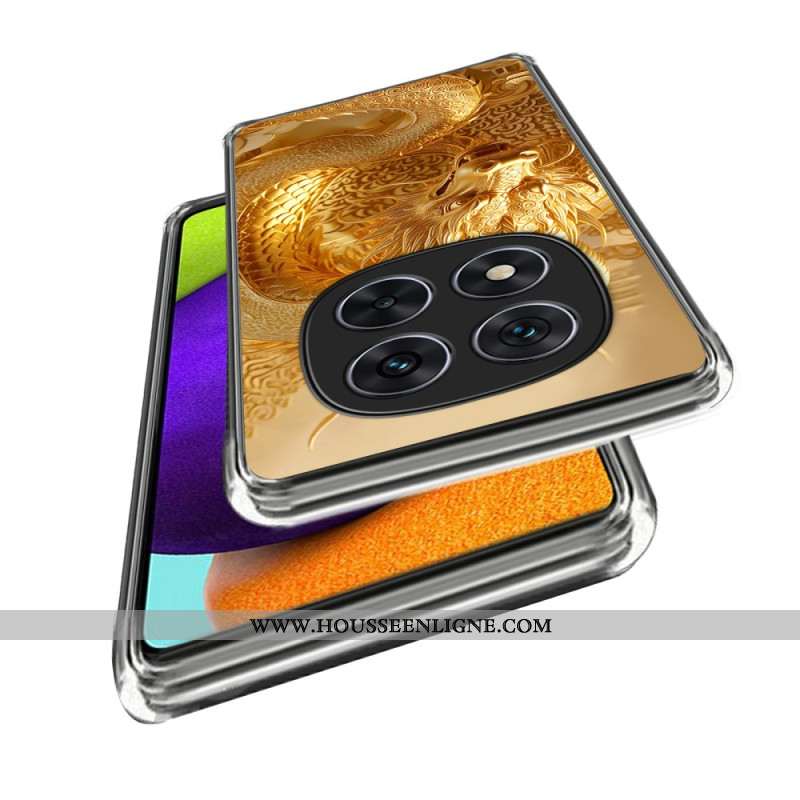 Coque Xiaomi Redmi Note 14 Pro 4G Dragon Doré