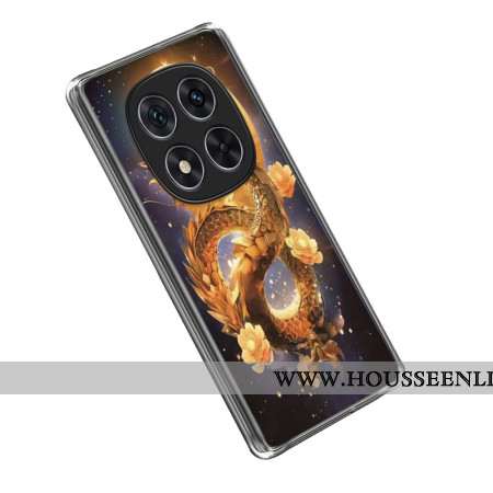 Coque Xiaomi Redmi Note 14 Pro 4G Dragon en Or