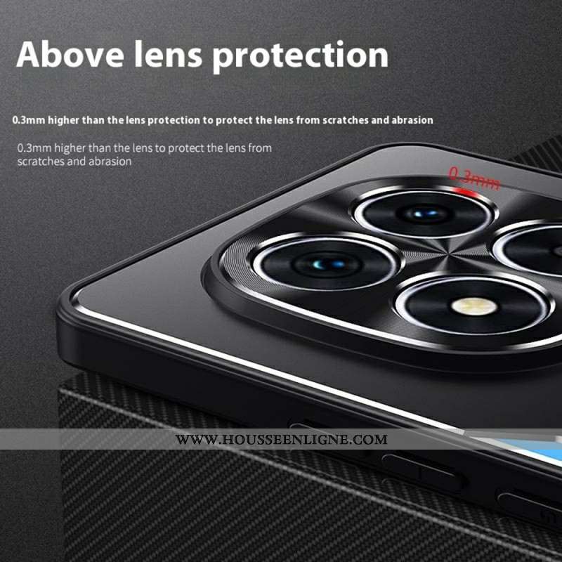 Coque Xiaomi Redmi Note 14 Pro 4G Effet Métal