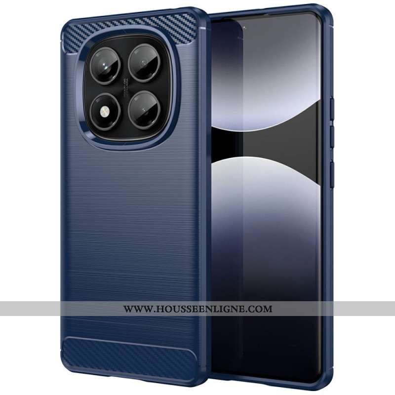 Coque Xiaomi Redmi Note 14 Pro 4G Fibre Carbone Brossée