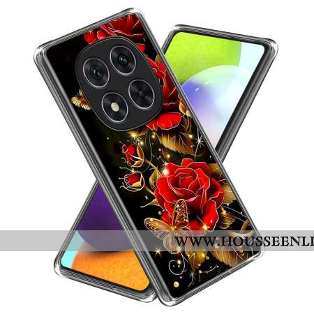 Coque Xiaomi Redmi Note 14 Pro 4G Papillons et Roses