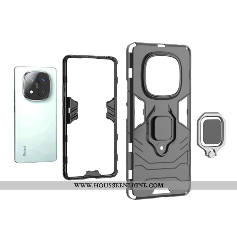 Coque Xiaomi Redmi Note 14 Pro 4G Ring Résistante
