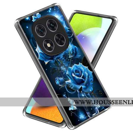 Coque Xiaomi Redmi Note 14 Pro 4G Roses Bleues