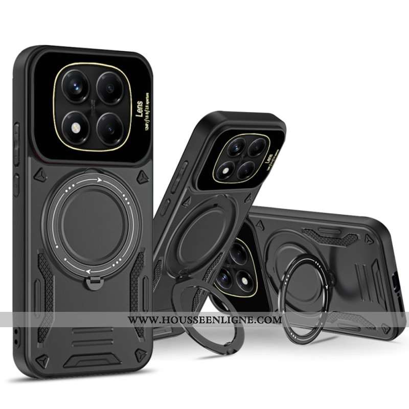 Coque Xiaomi Redmi Note 14 Pro 4G Support Rotatif Magnétique