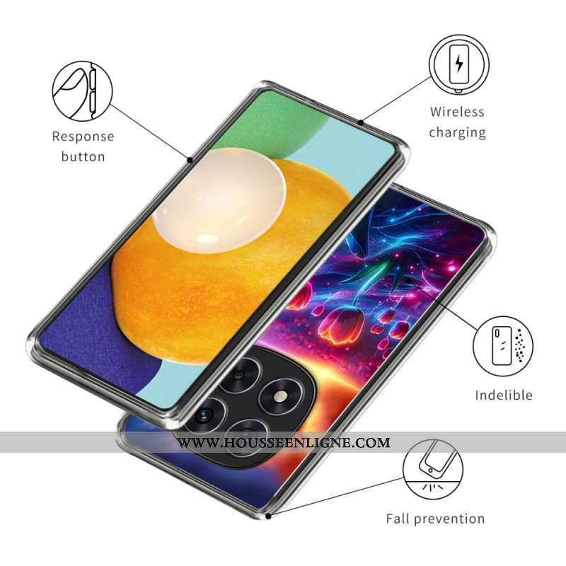 Coque Xiaomi Redmi Note 14 Pro 4G Tulipes