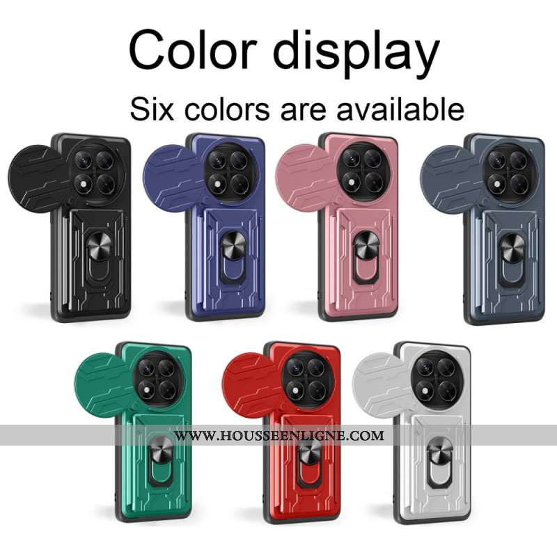Coque Xiaomi Redmi Note 14 Pro 4G Ultra Résistante avec Support et Protecteur Objectif