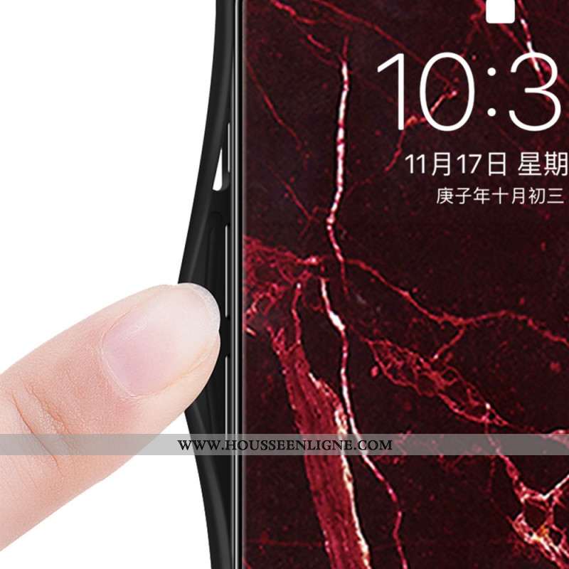 Coque Xiaomi Redmi Note 14 Pro 4G Verre Trempé Marbre