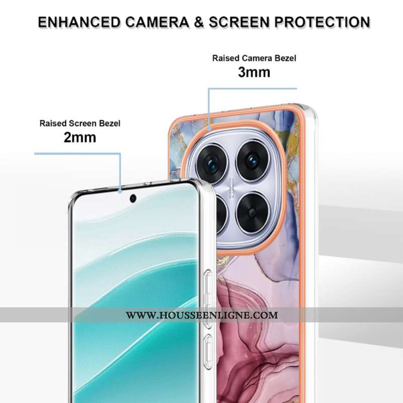 Coque Xiaomi Redmi Note 14 Pro 5G / Poco X7 5G Style Marbre