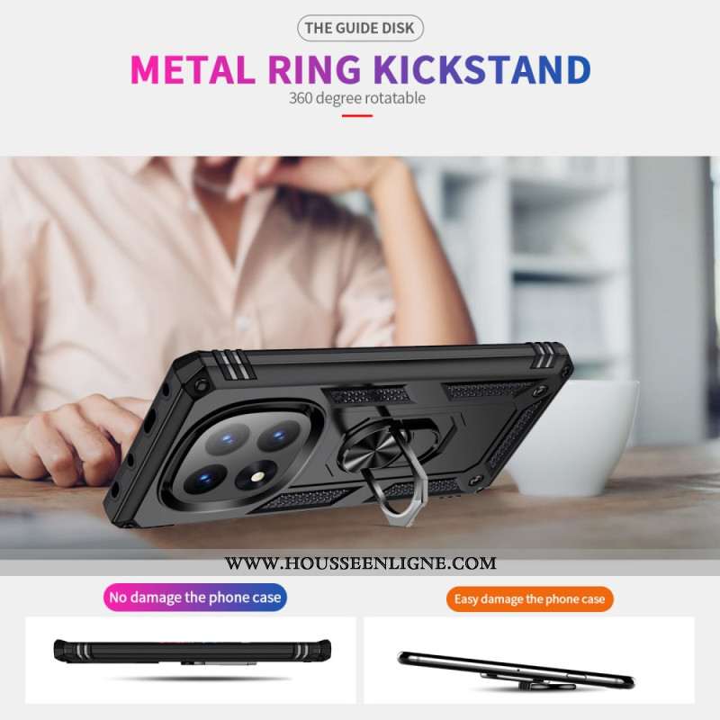Coque Xiaomi Redmi Note 14 Pro 5G / Poco X7 5G Ultra Résistante Anneau-Support