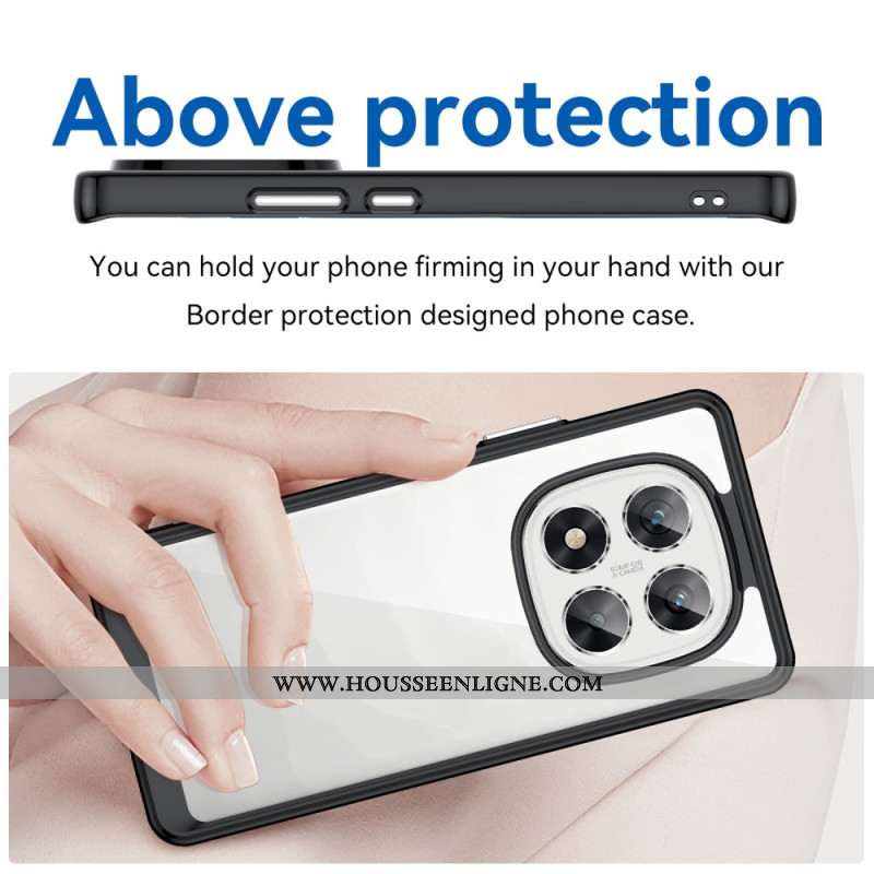 Coque Xiaomi Redmi Note 14 Pro 5G / Poco X7 Acrylique et Silicone