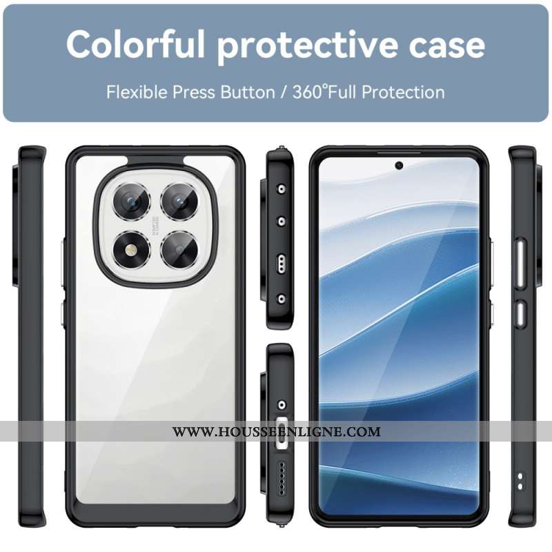 Coque Xiaomi Redmi Note 14 Pro 5G / Poco X7 Acrylique et Silicone