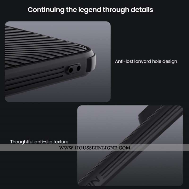 Coque Xiaomi Redmi Note 14 Pro 5G / Poco X7 Camshield Pro Series NILLKIN