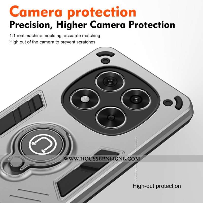 Coque Xiaomi Redmi Note 14 Pro 5G / Poco X7 Compatible MagSafe Protection Caméra Coulissante et Supp